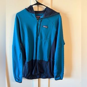 Patagonia R1 Hoody midlayer grid fleece